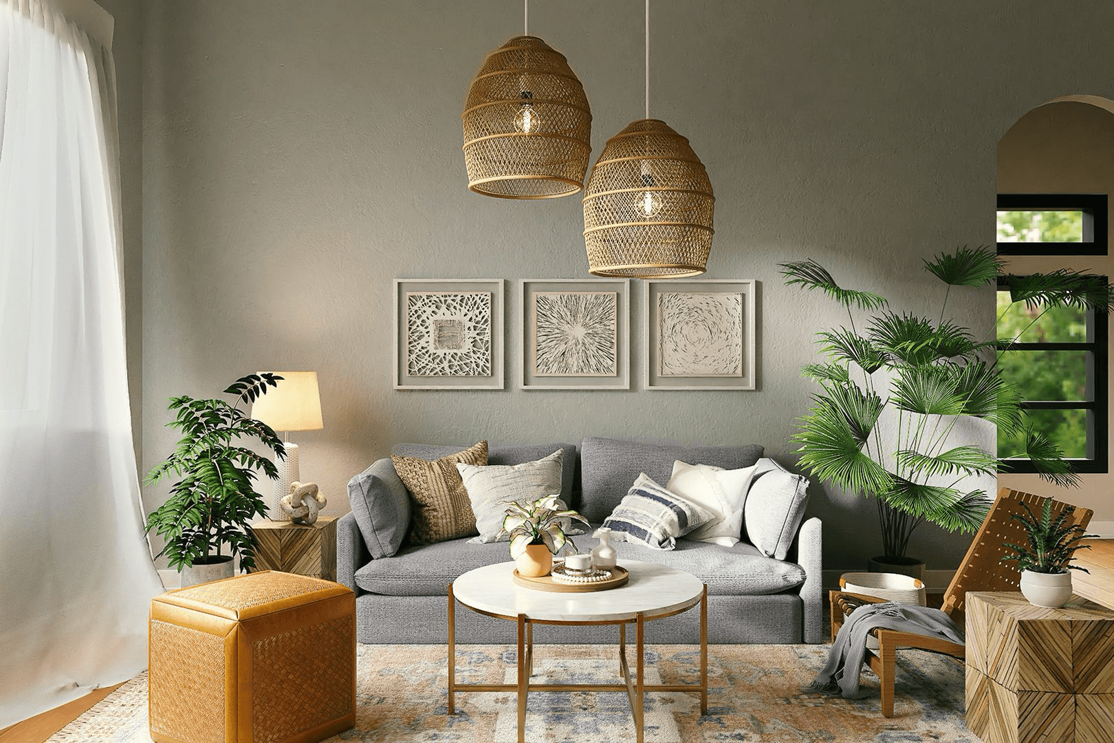 Living Room with modular furniture in Indore, by Swastik Living