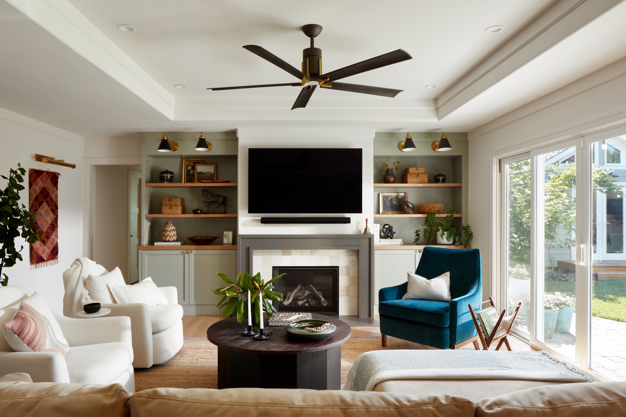Living Room with modular furniture in Indore, by Swastik Living
