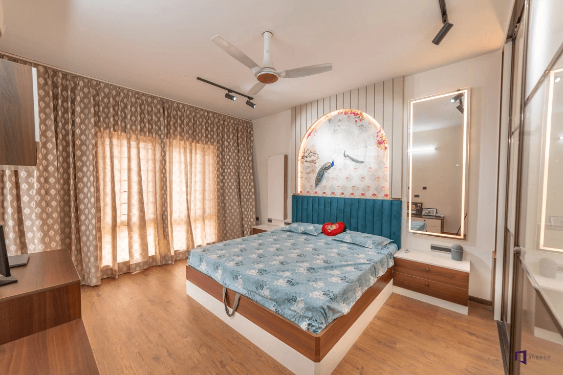 Bedroom in Katni, by Swastik Living