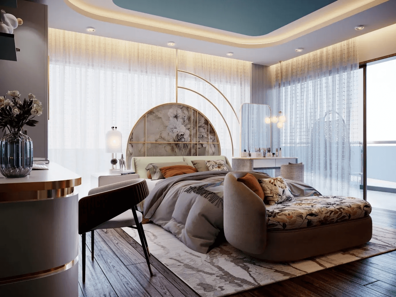 Bedroom in Riva, by Swastik Living